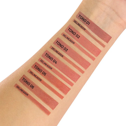 LABIAL Y DELINEADOR DELICIOUS