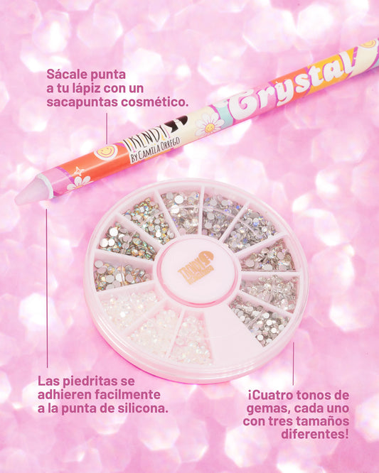 LAPIZ SILICONA PARA PEGAR PIEDRITAS