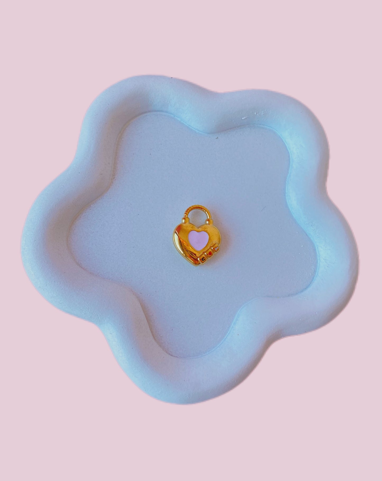 CHARMS CORAZON ROSA
