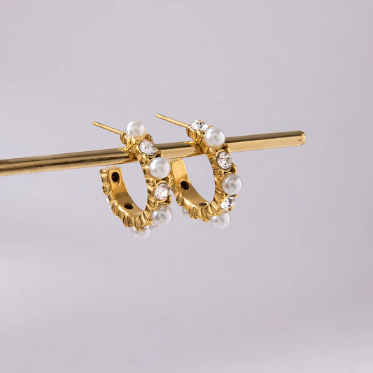 ARETES ELEGANT PERLA