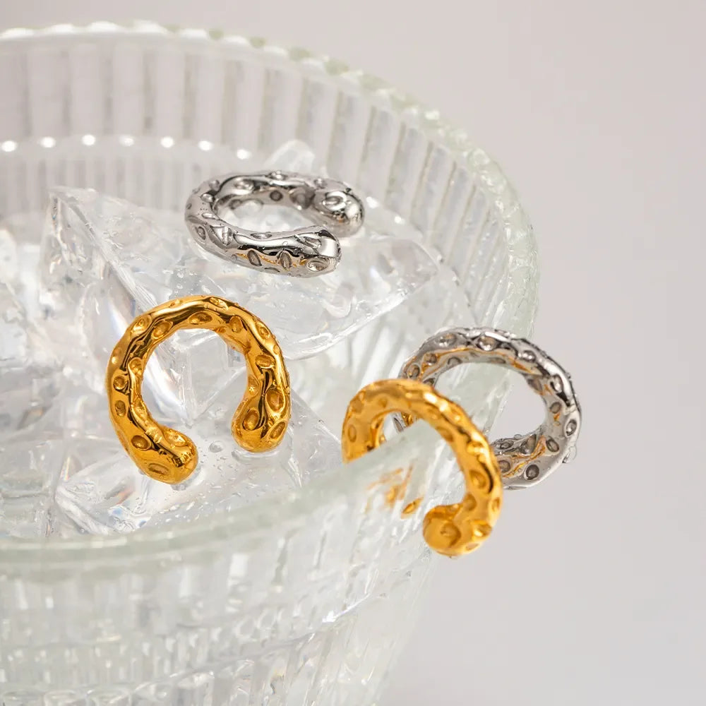 EARCUFF MAR PLATEADO