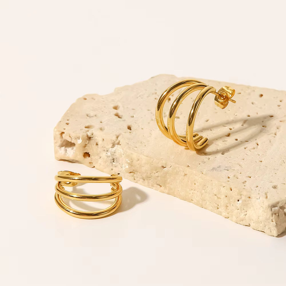 ARETES TRES CAPAS