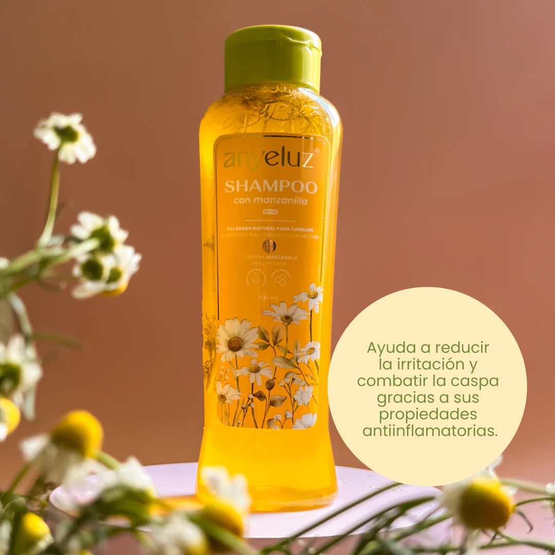 SHAMPOO CON MANZANILLA