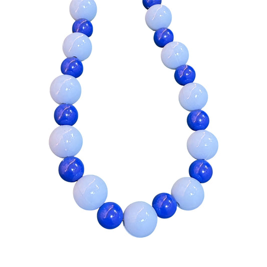 COLLAR BICOLOR BLUE