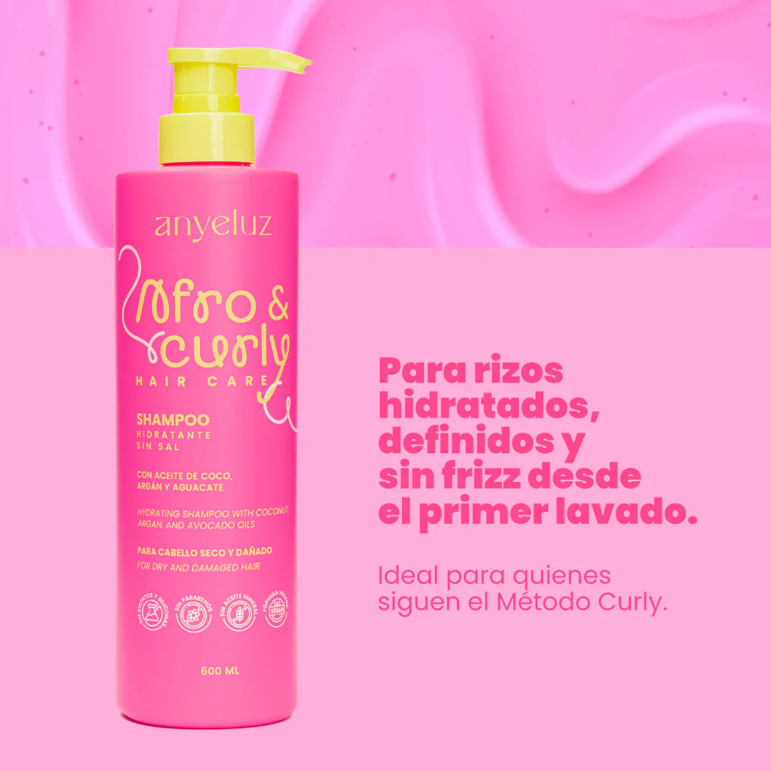 SHAMPOO HIDRATANTE AFRO & CURLY