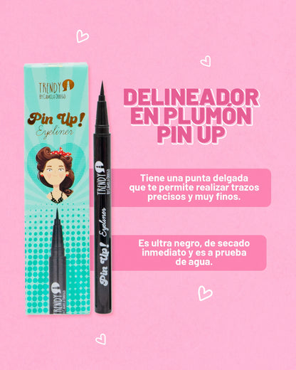 DELINEADOR PLUMON PIN-UP
