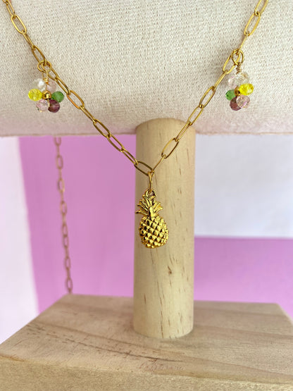 COLLAR CHARMS PIÑA