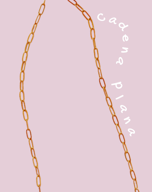CADENA PLANA