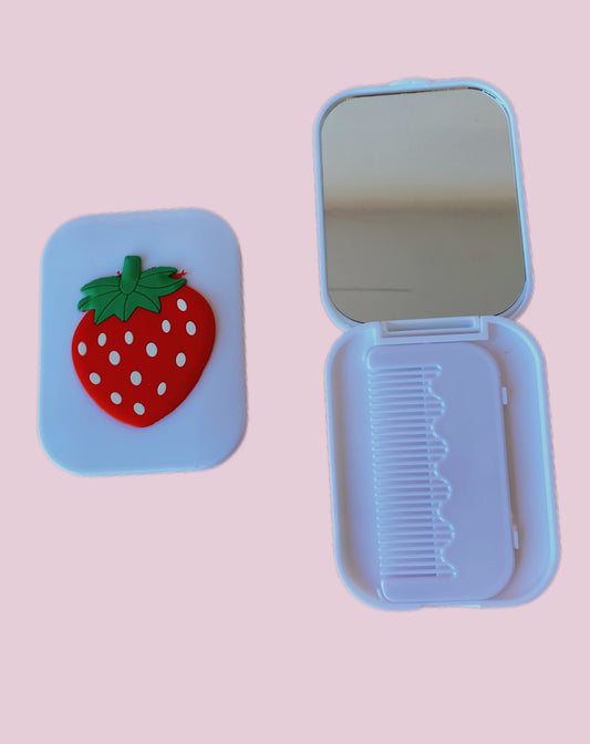 SET ESPEJO + PEINE FRESA