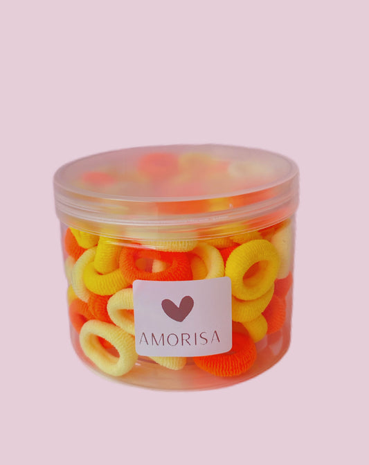MINI MOÑITAS NARANJA