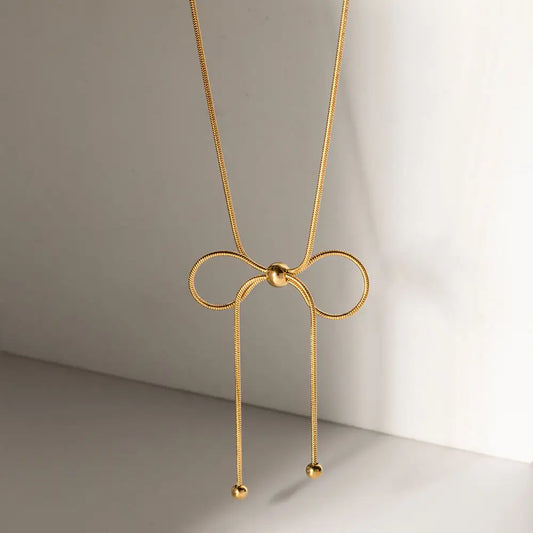 COLLAR NUDO COQUETE