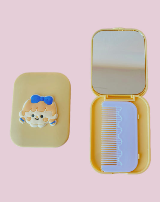SET ESPEJO + PEINE COQUE