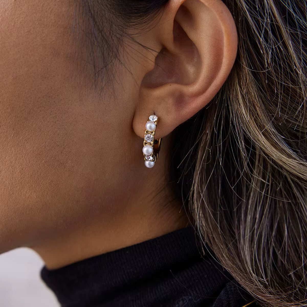 ARETES ELEGANT PERLA