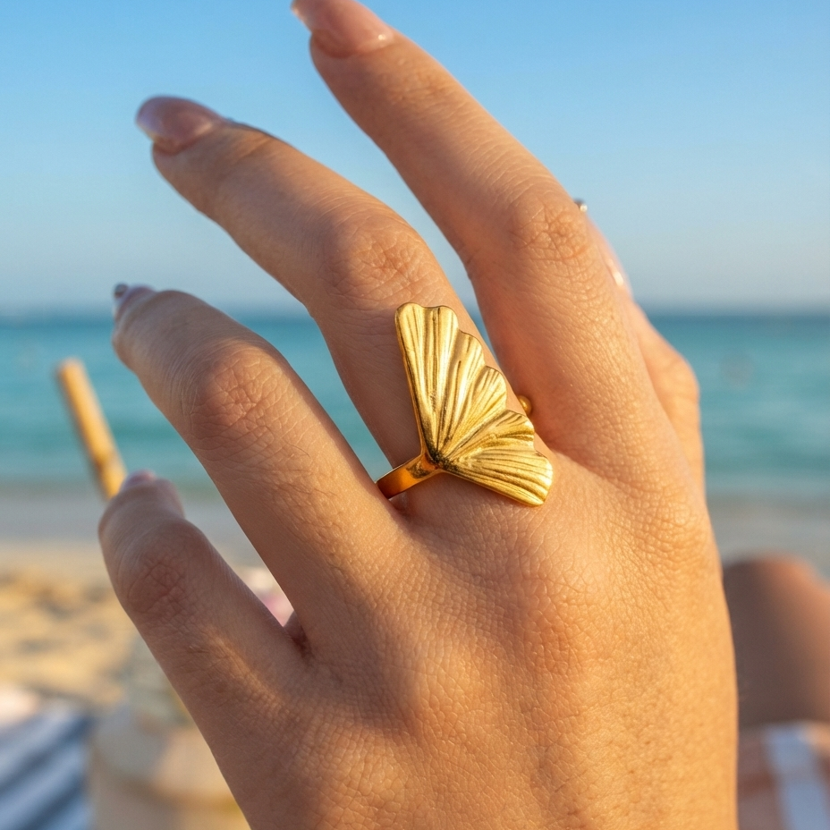 ANILLO CONCHA DE MAR