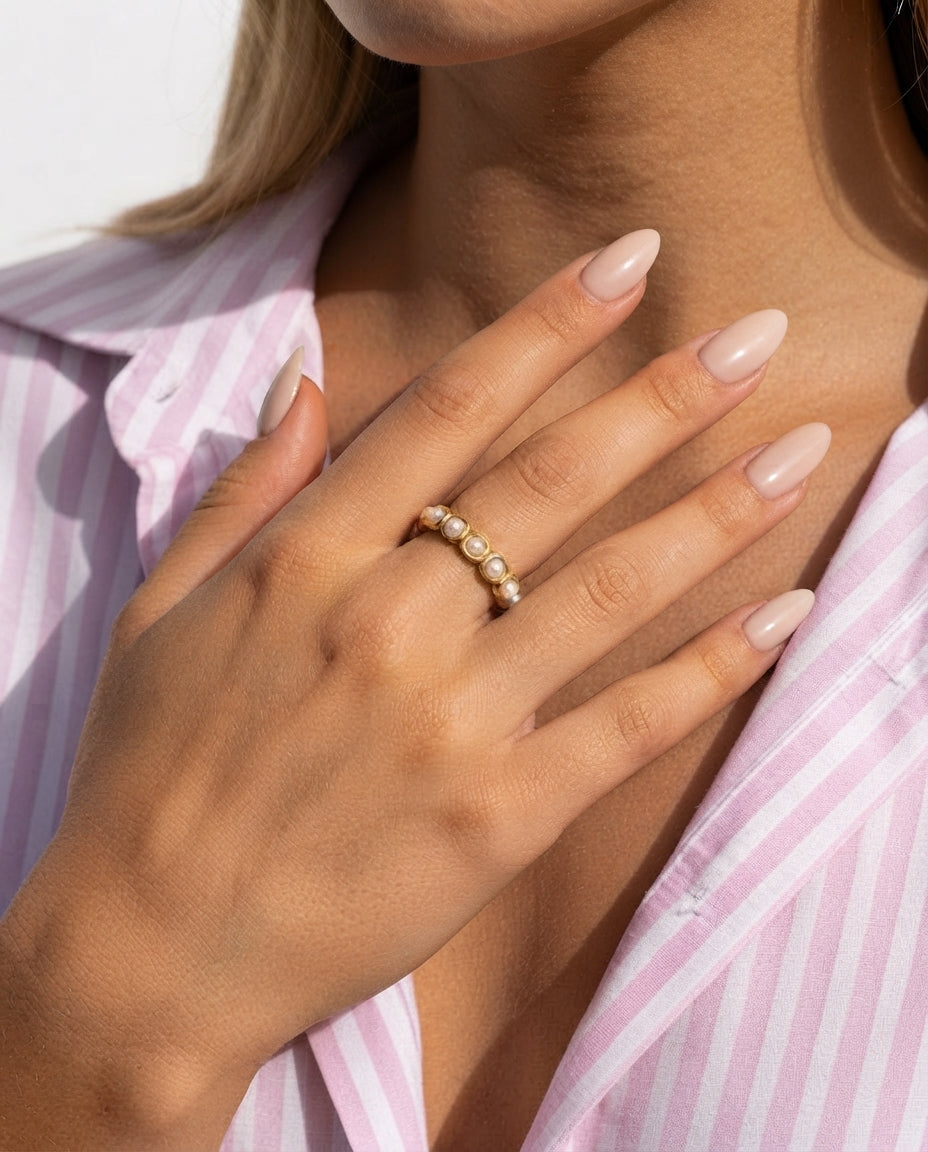 ANILLO PERLADO