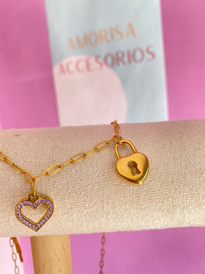 COLLAR CHARMS AMOR