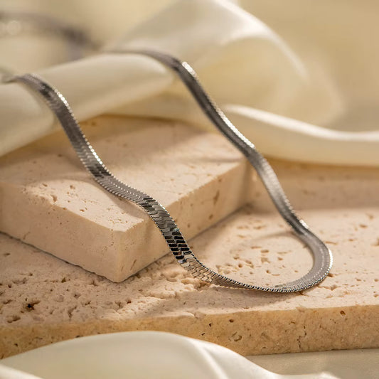 CADENA SERPIENTE SILVER