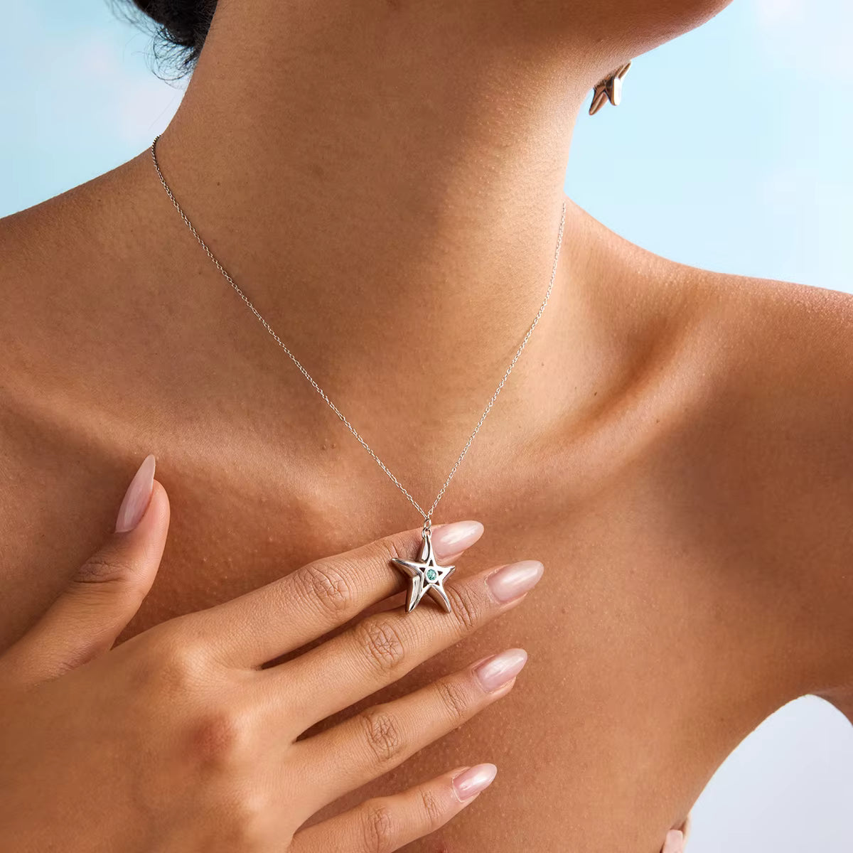 CADENA STAR SILVER