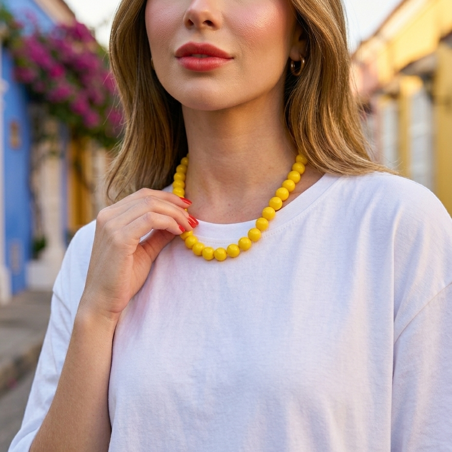 COLLAR ESENCIA TRICOLOR