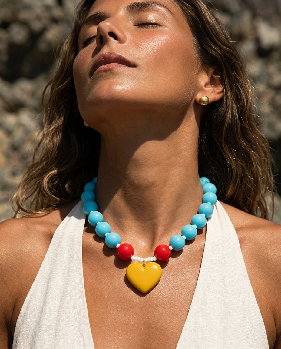 COLLAR ABACO CIELO