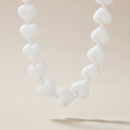 COLLAR CHICLE LOVE BLANCO