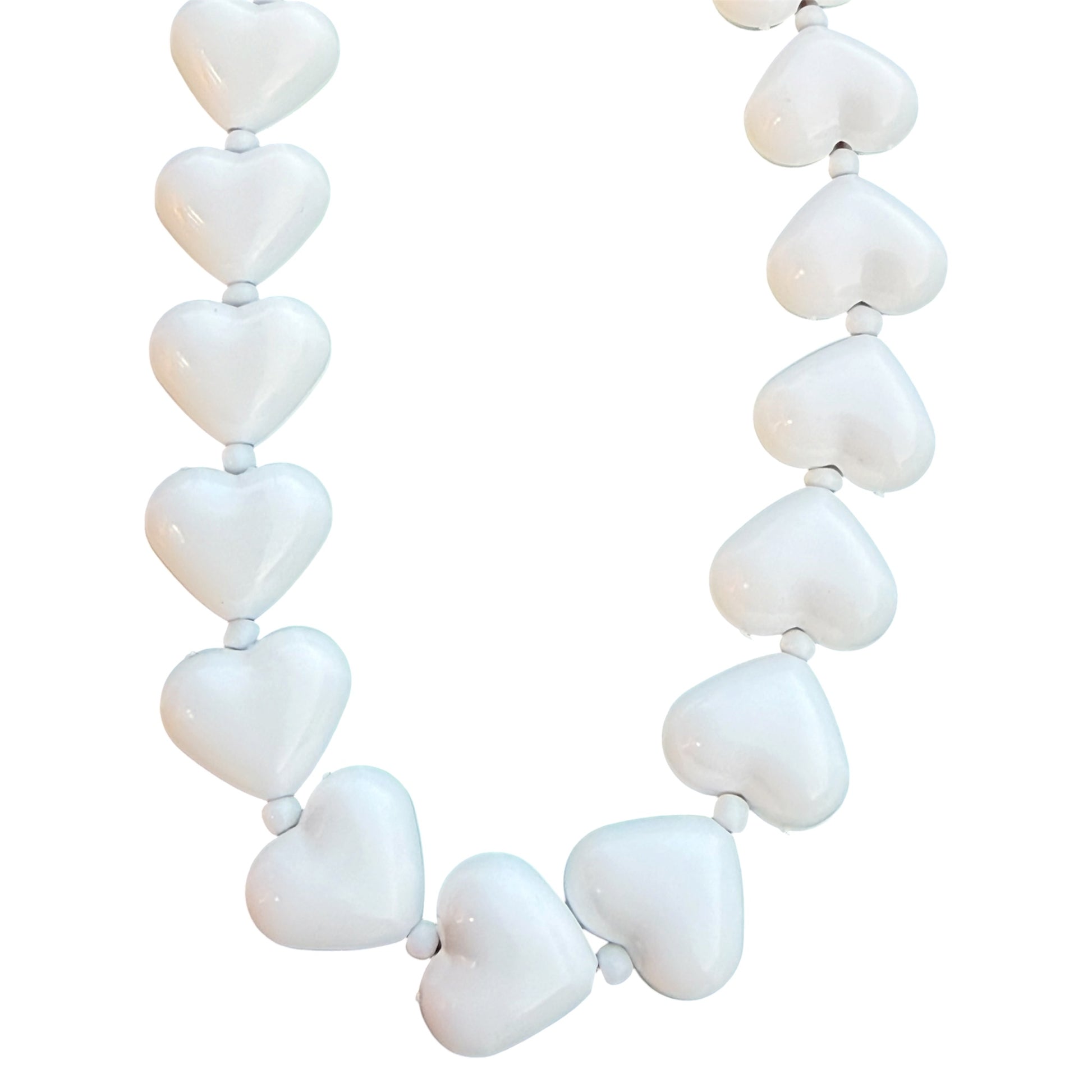 COLLAR CUENTAS ABACO CORAZON VERANO AMORISA