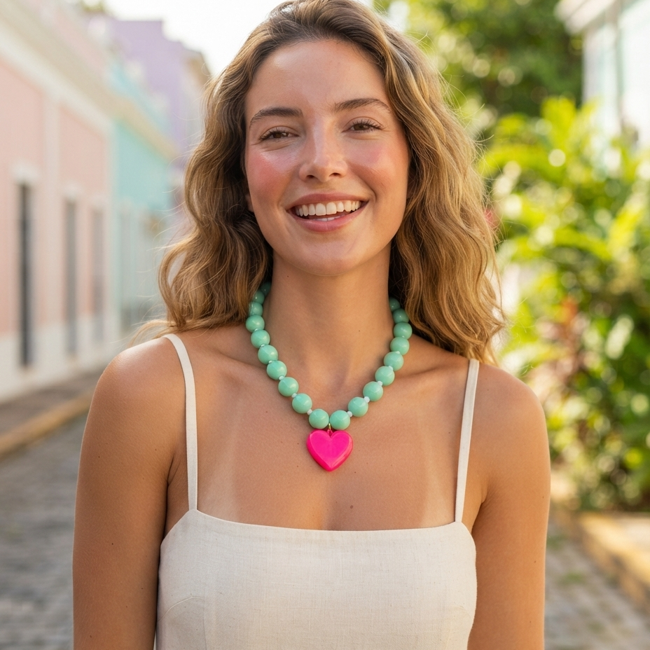 COLLAR CUENTAS DE ABACO