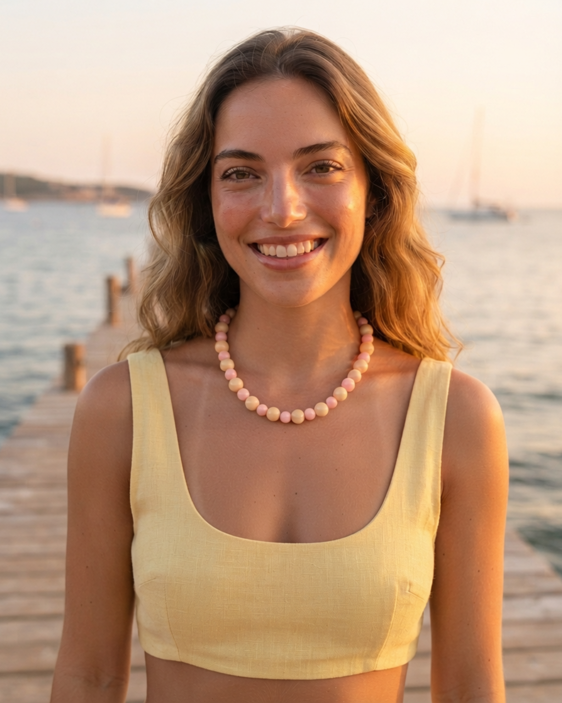 COLLAR CUENTAS DE ABACO AMORISA