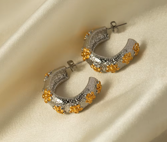 ARETES DE ARO TRENDY