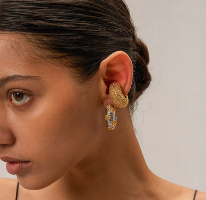 ARETES DE ARO TRENDY