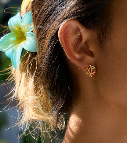 ARETES CEREZA CHIC