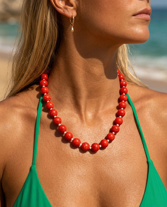 COLLAR ABACO RED