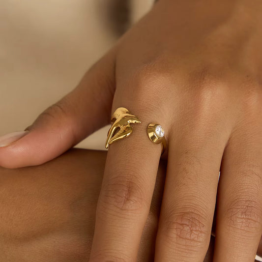 ANILLO PALOMA CIRCONITA