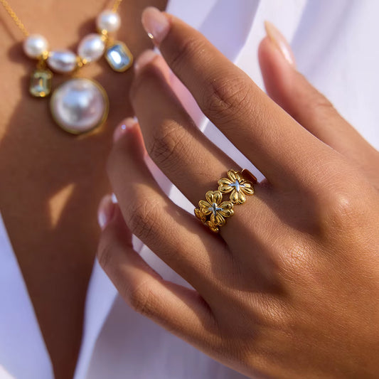 ANILLO TREBOL SILVER