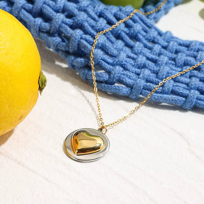 COLLAR LOVE SILVER AND GOLD