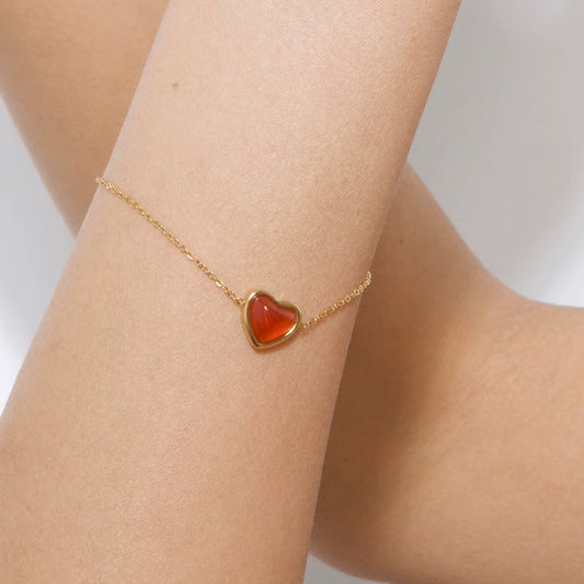 PULSERA AMORE ROJO