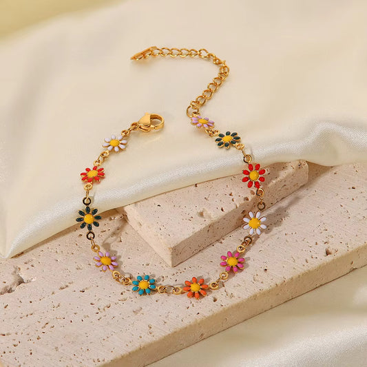 PULSERA FLORECITAS