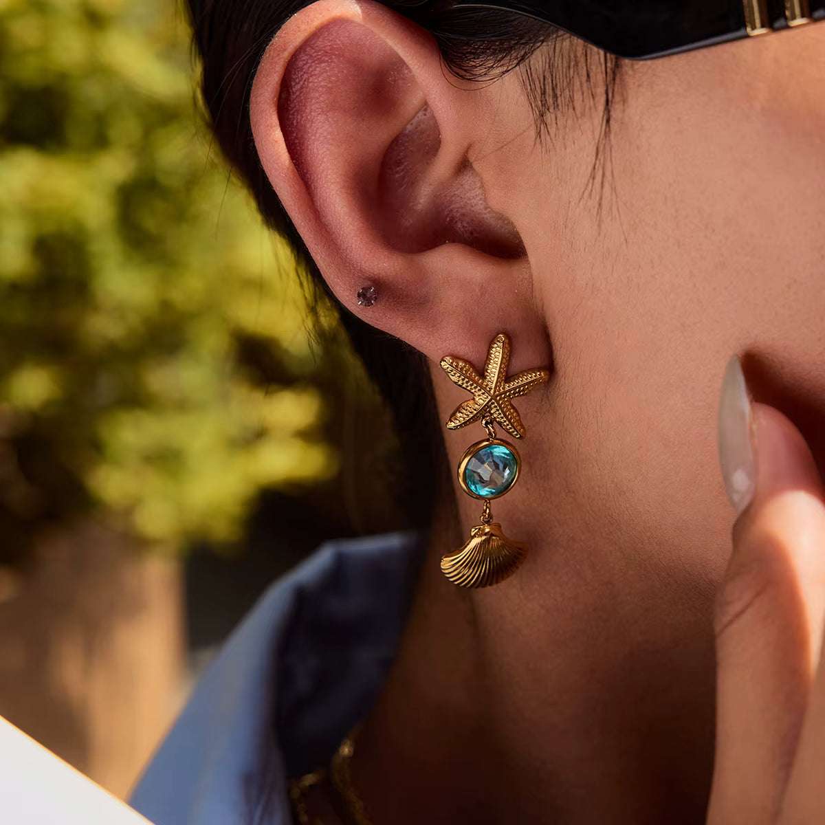 ARETES OCEANO TRENDY