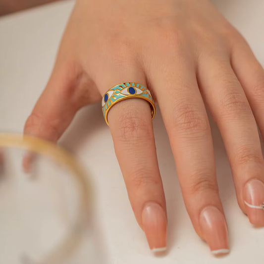 ANILLO OJO TURCO