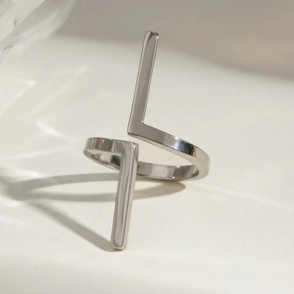ANILLO CRUZ PLATED