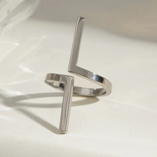 ANILLO CRUZ PLATED