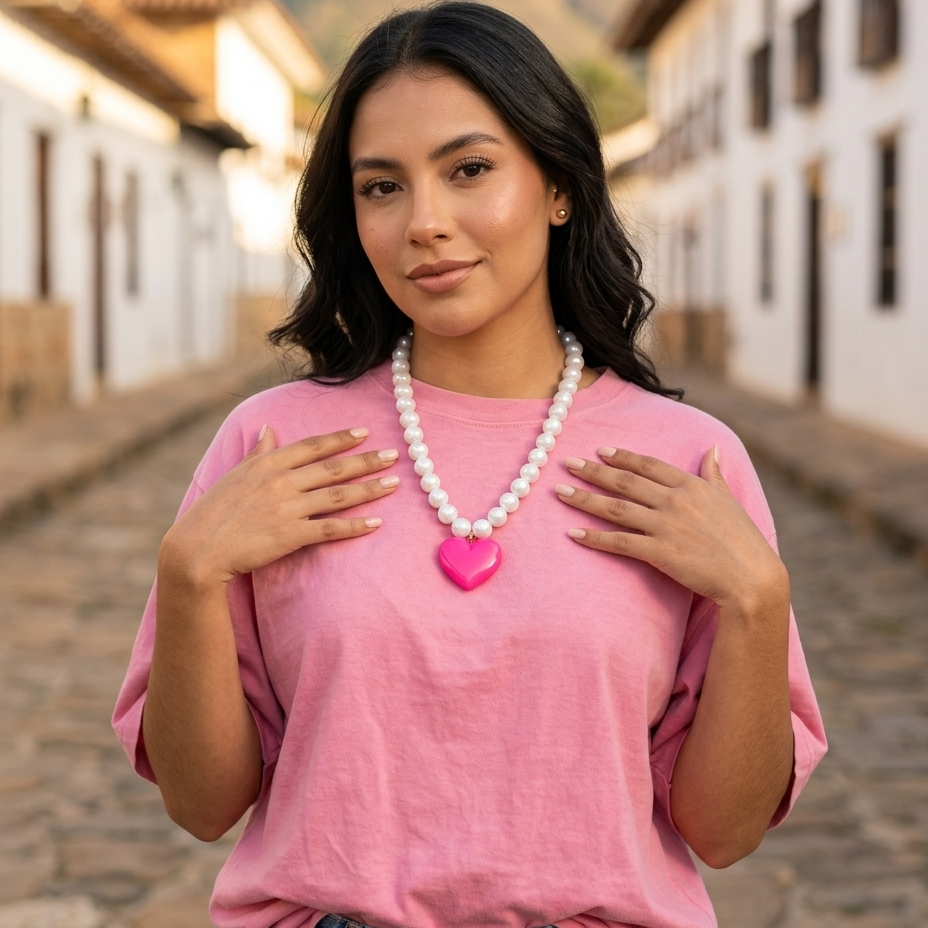 COLLAR CHICLE PINK