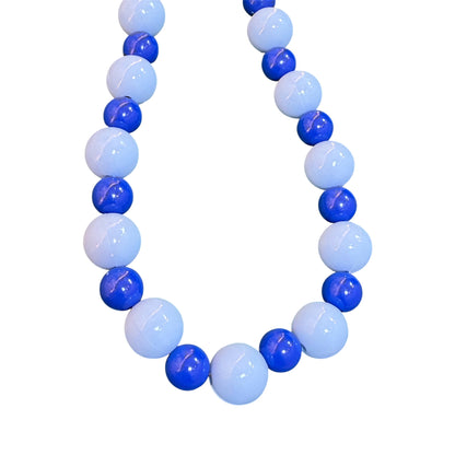 COLLAR BICOLOR BLUE