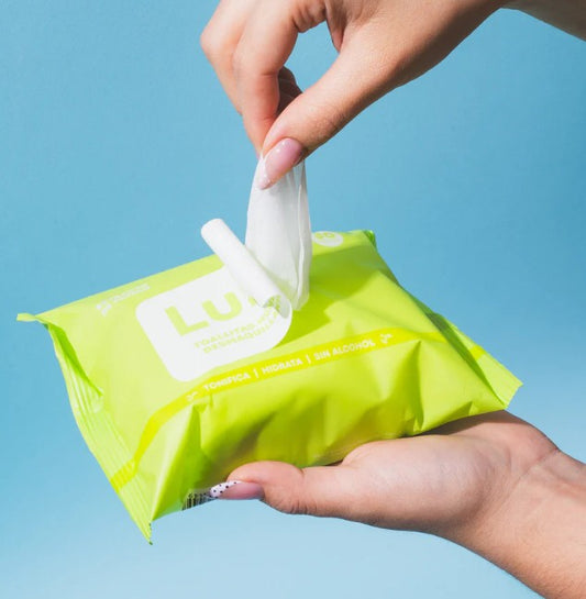 TOALLAS HUMEDAS DESMAQUILLANTES PEPINO