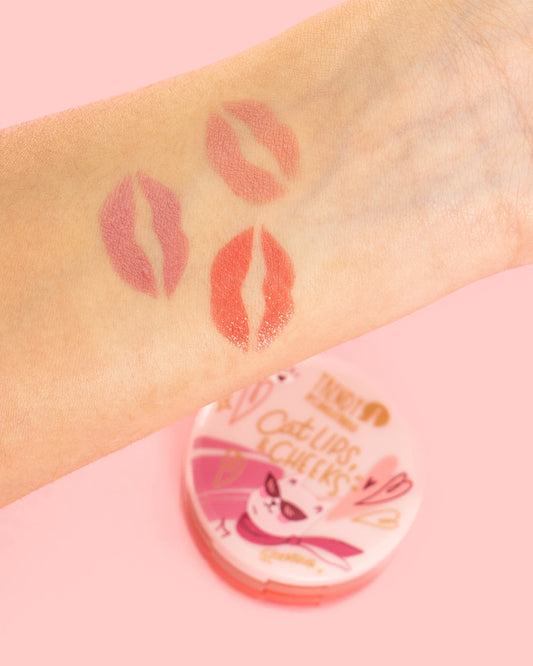 RUBOR Y LABIAL EN CREMA CAT
