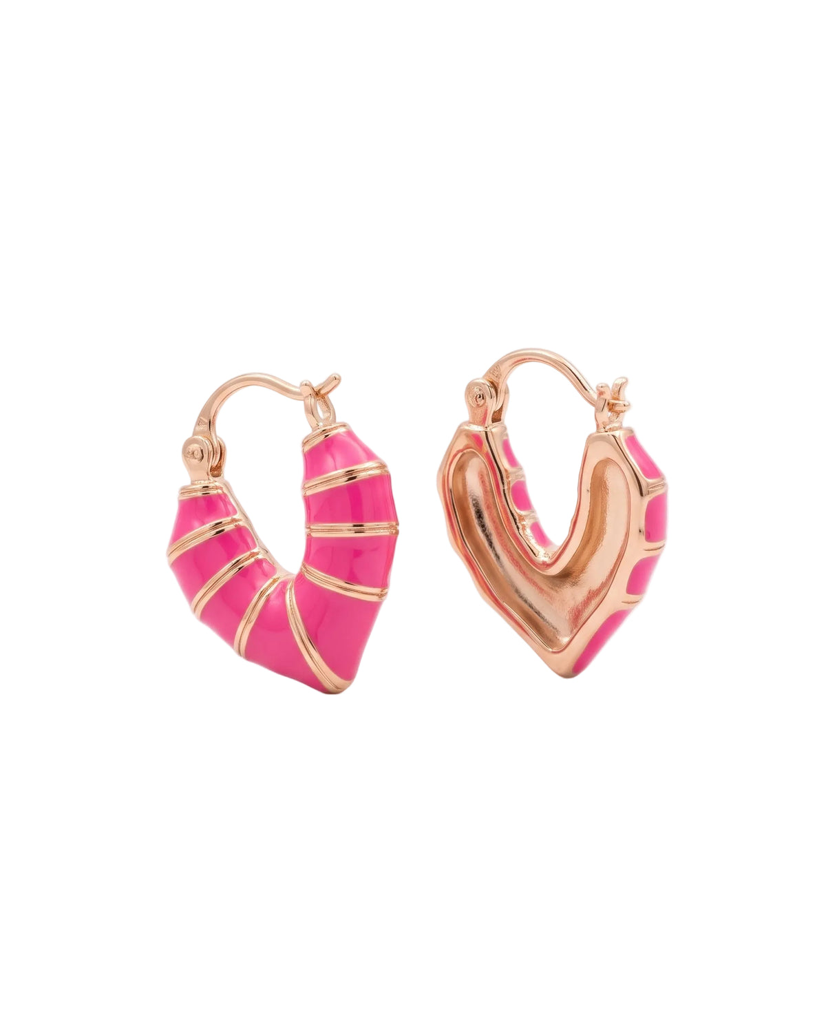 aretes corade rosa