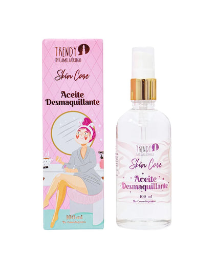 ceite Desmaquillante Trendy Fórmula Premium No Comedogénica Limpieza Facial - Amorisa Accesorios