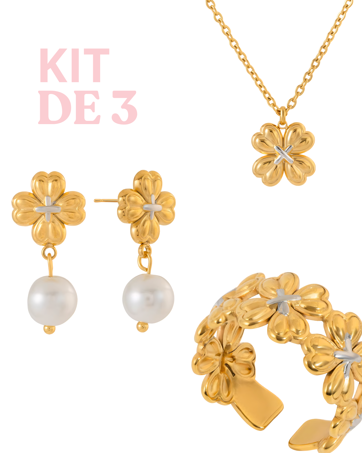 KIT TREBOL BICOLOR
