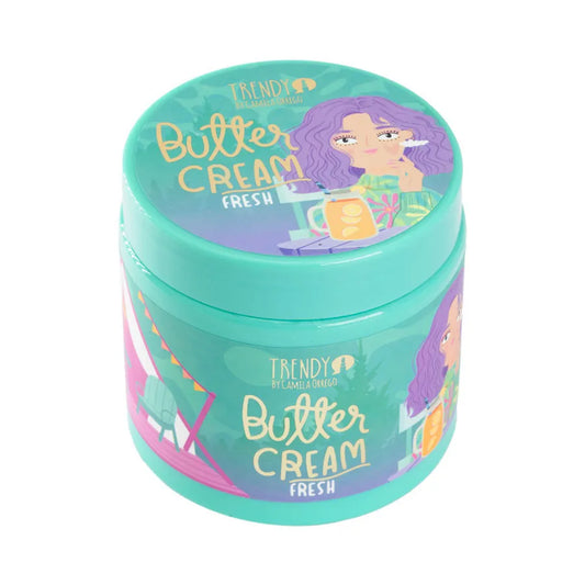 Mantequilla Corporal Fresh Trendy con Brillos Dorados y Glow - Amorisa Accesorios